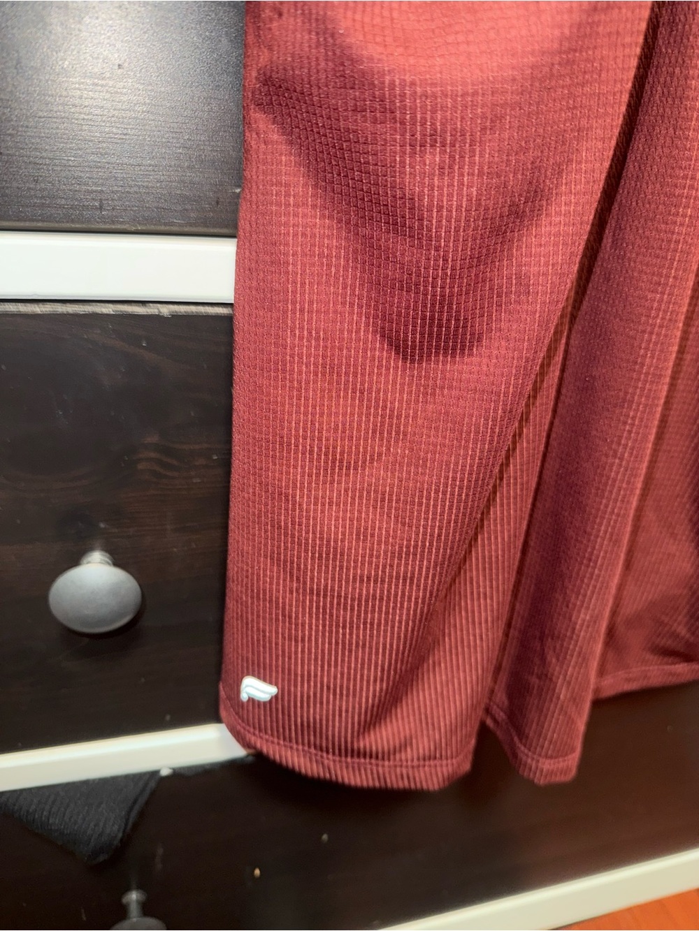 Fabletics Women's Rust Red Racerback Tank - Picture 3 of 3